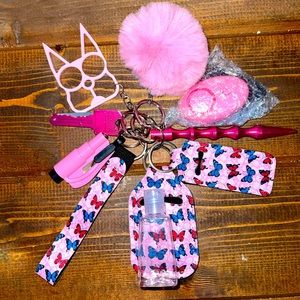 Self-defense, 10 pieces keychain